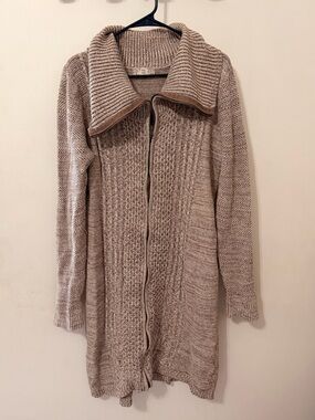 Cable Knit Duster Cardigan